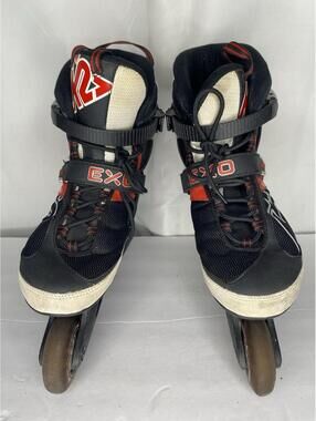 K2 Inline Skates EXO Rollerblades Men's Size 10 Black/Red/White